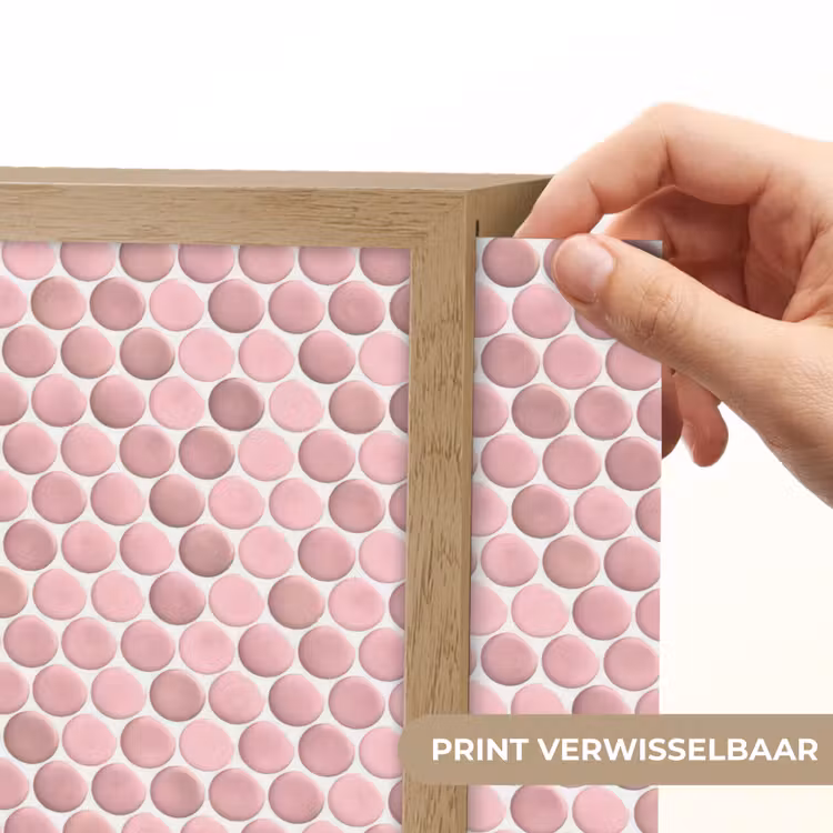 Penny - Mozaïek - Lichtroze Light Box met batterij (Wandlamp) middel 907 -USP_websiteprintNL