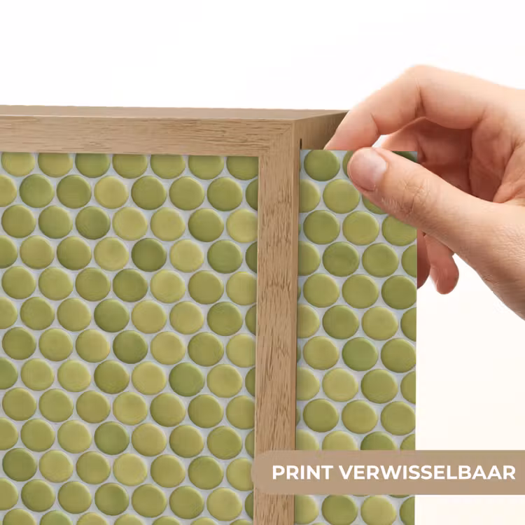 Penny - Mozaïek - Olijfgroen Light Box met batterij (Wandlamp) middel 907 -USP_websiteprintNL