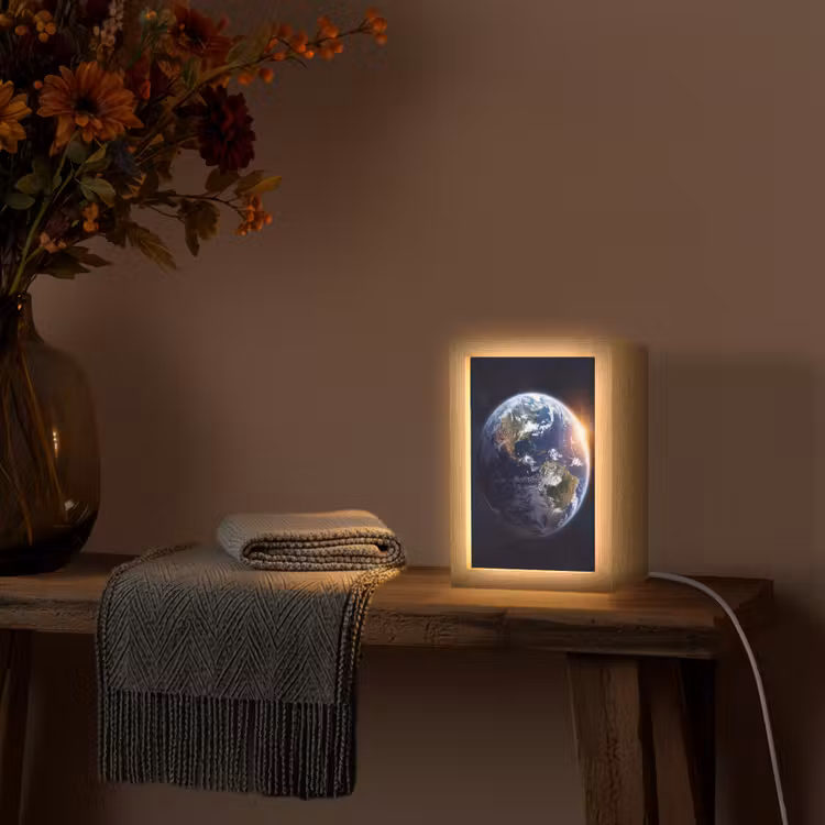 Lightbox - Wandlamp - Planeet - Ruimte - Kosmos - Planeet - Ruimte - Kosmos Light Box met kabel (Wandlamp) klein