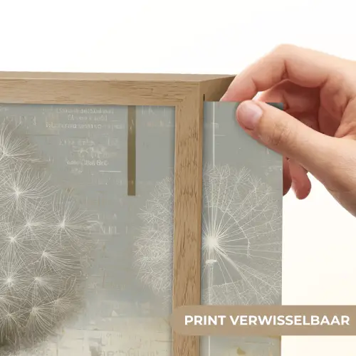 Pluis - Vrouw - Beige Light Box met batterij (Wandlamp) middel -USP_websiteprintNL