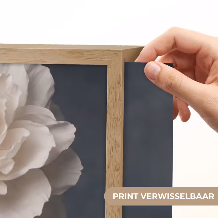Portret - Mysterieus - Wit Light Box met batterij (Wandlamp) middel -USP_websiteprintNL