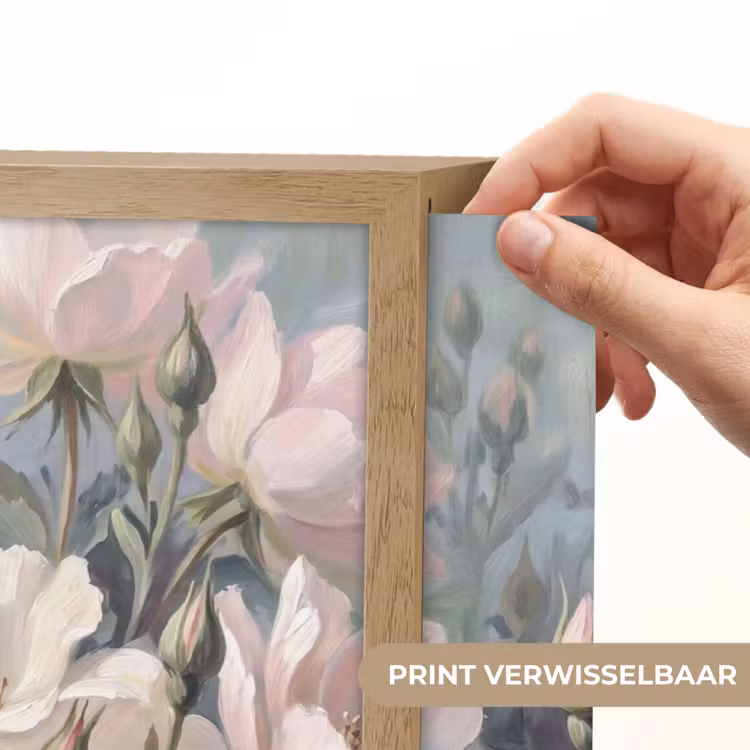 Rozen - Illustratie - Roze Light Box met batterij (Wandlamp) middel -USP_websiteprintNL