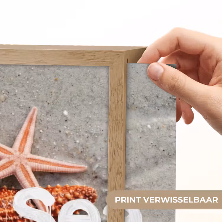 Sea you soon - Zeester - Zee Light Box met batterij (Wandlamp) middel -USP_websiteprintNL
