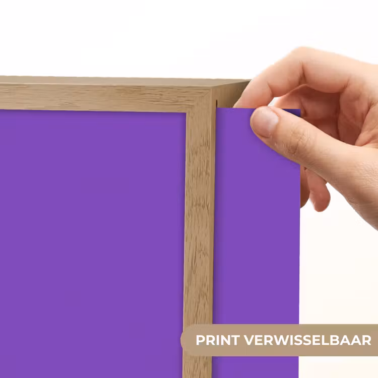 See the good - Oranje - Paars Light Box met batterij (Wandlamp) middel -USP_websiteprintNL