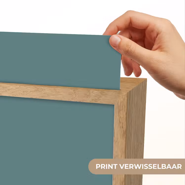 Serene - Teal - Blauw Light Box met kabel (Wandlamp) klein 929 -USP_websiteprintNL