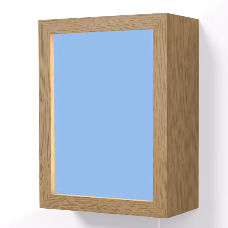 Sky - Glow - Blauw Light Box met kabel (Wandlamp) klein 929 -3d