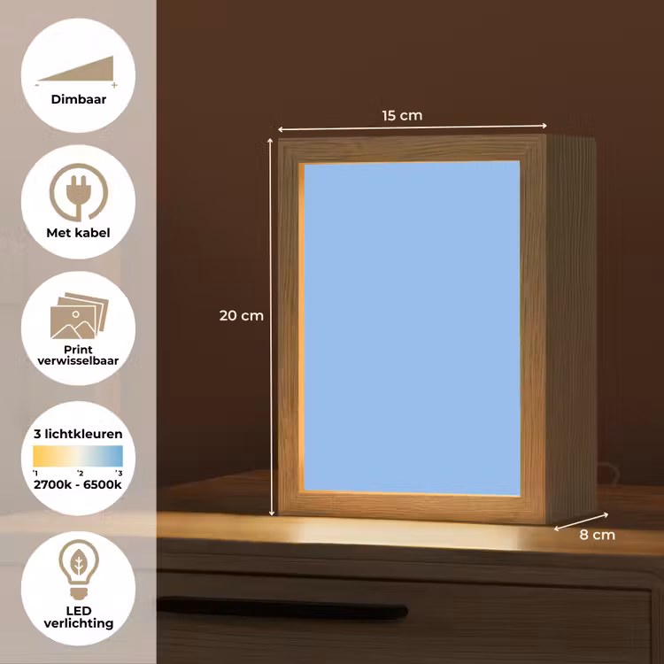 Sky - Glow - Blauw Light Box met kabel (Wandlamp) klein 929 -USP_websiteoverzichtNL