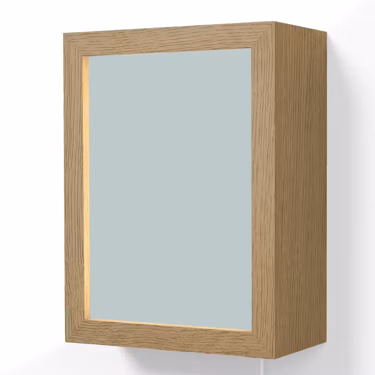 Slate - Blue - Blauw Light Box met kabel (Wandlamp) klein 929 -3d