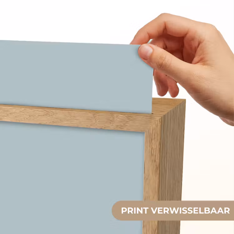Slate - Blue - Blauw Light Box met kabel (Wandlamp) klein 929 -USP_websiteprintNL
