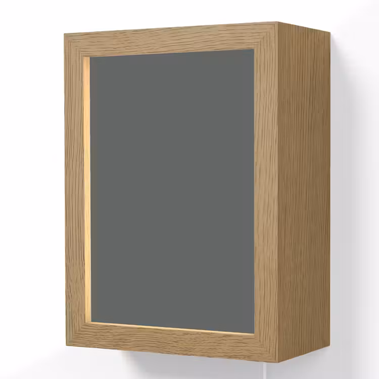 Slate - Millstone - Grijs Light Box met kabel (Wandlamp) klein 929 -3d