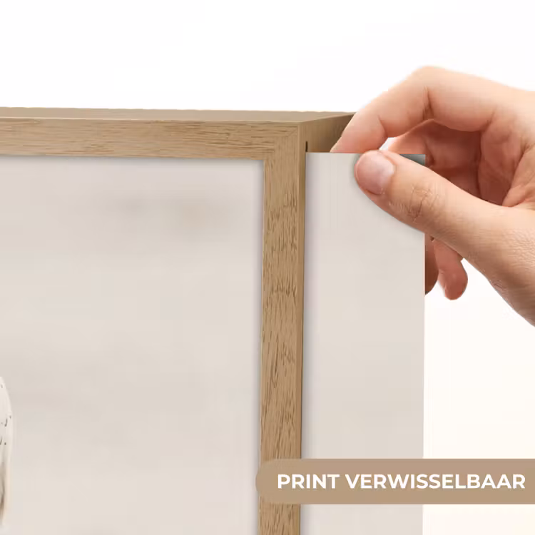Sneeuwuil - Paal - Winter - Portret - Majestueus Light Box met batterij (Wandlamp) middel -USP_websiteprintNL
