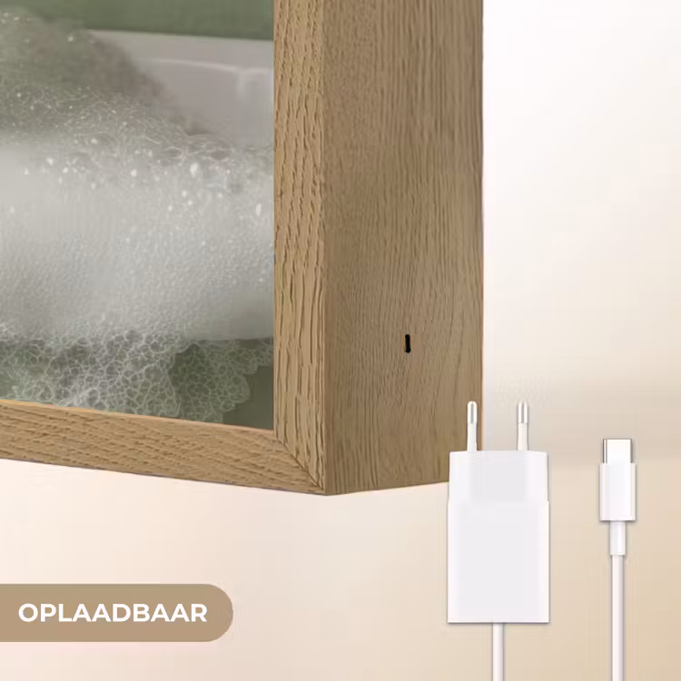 Soak it all in - Hond - Bad Light Box met batterij (Wandlamp) middel -USP_websiteoplaadbaarNL