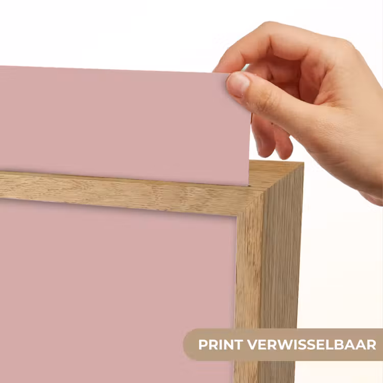 Soft - Blush - Roze Light Box met kabel (Wandlamp) klein 929 -USP_websiteprintNL