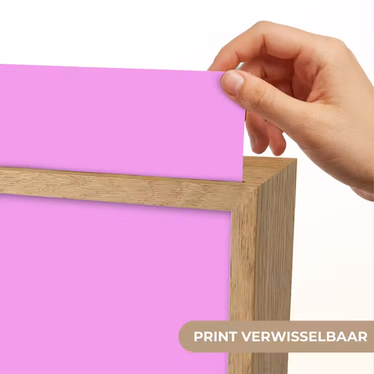 Soft - Lavender - Roze Light Box met kabel (Wandlamp) klein 929 -USP_websiteprintNL