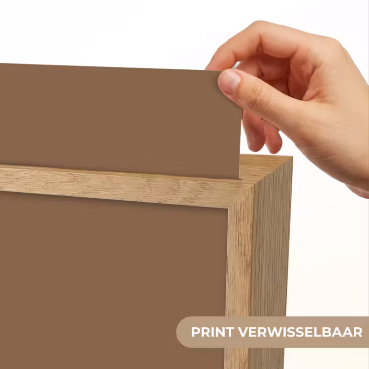 Soft - Walnut - Bruin Light Box met kabel (Wandlamp) klein 929 -USP_websiteprintNL