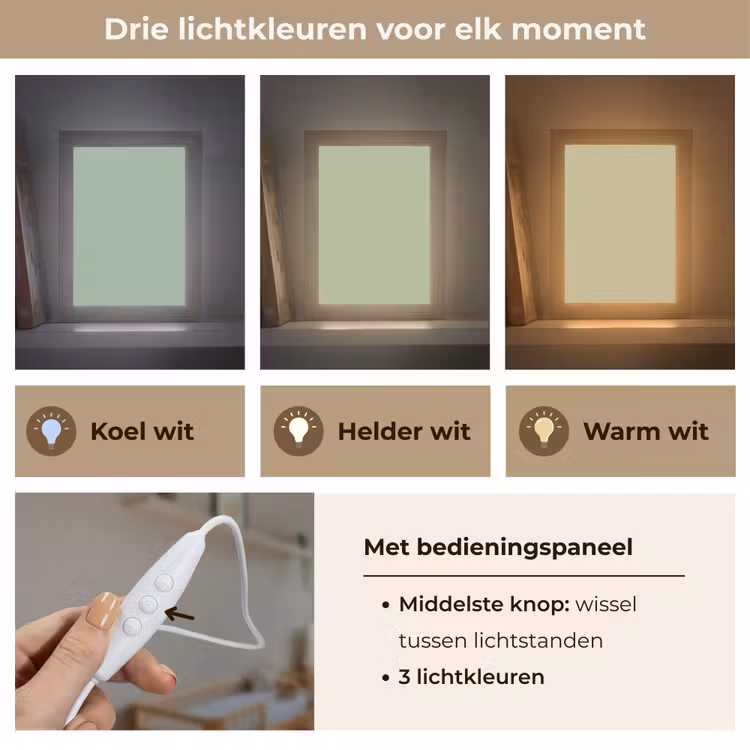 Spring - Sprint - Groen Light Box met kabel (Wandlamp) klein 929 -USP_lichtkleurNL