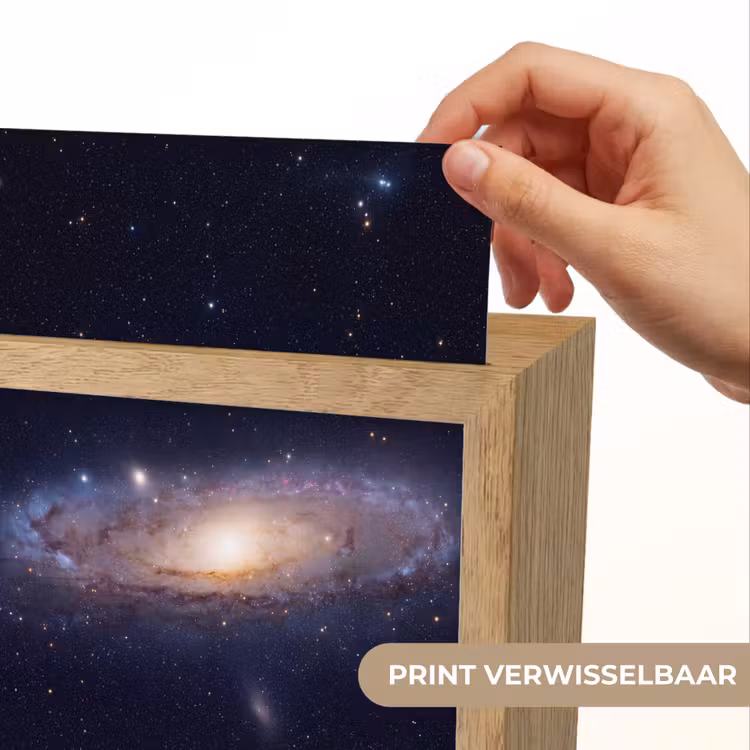 Lightbox - Wandlamp - Sterrenstelsel - Ruimte - Kosmos - Sterrenstelsel - Ruimte - Kosmos Light Box met kabel (Wandlamp) klein