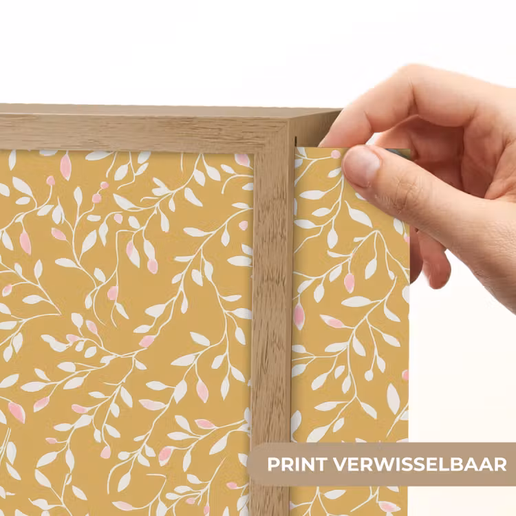 Takjes - Patroon - Oker Light Box met batterij (Wandlamp) middel 907 -USP_websiteprintNL