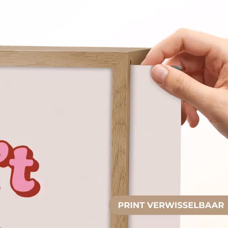 Tekst - Boodschap - Roze Light Box met batterij (Wandlamp) middel -USP_websiteprintNL
