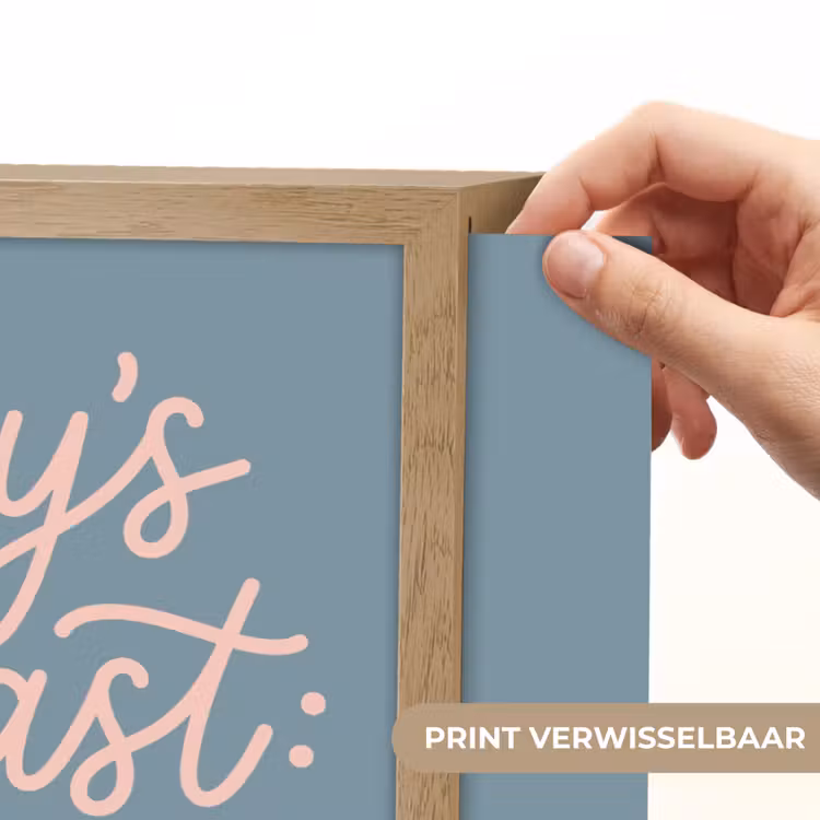 Today's Forecast - Cocktails - Blauw Light Box met batterij (Wandlamp) middel -USP_websiteprintNL