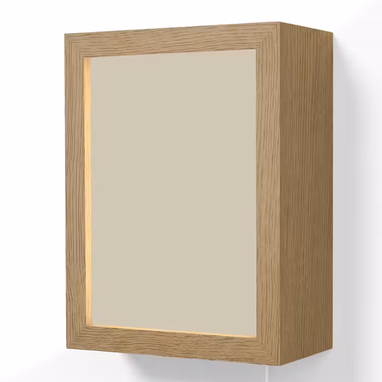 Urban - Pebble - Grijs Light Box met kabel (Wandlamp) klein 929 -3d