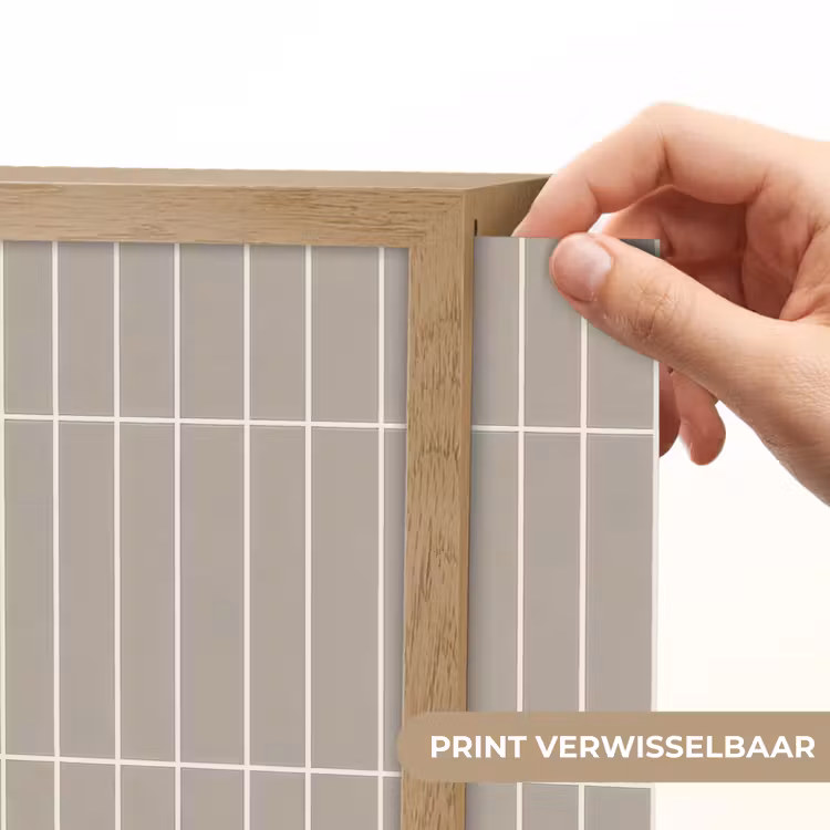 Verticaal - Wandtegel - Licht Beige Light Box met batterij (Wandlamp) middel 907 -USP_websiteprintNL