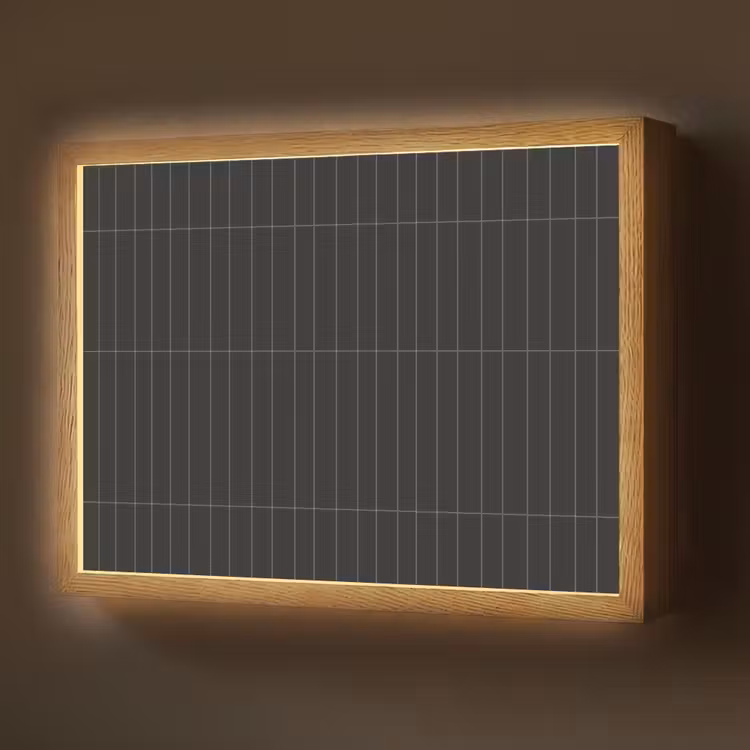 Verticaal - Wandtegel - Mat - Zwart Light Box met batterij (Wandlamp) middel 907 -z3d_website
