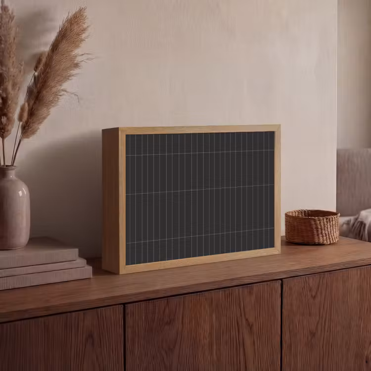 Verticaal - Wandtegel - Mat - Zwart Light Box met batterij (Wandlamp) middel 907 -sfeer2