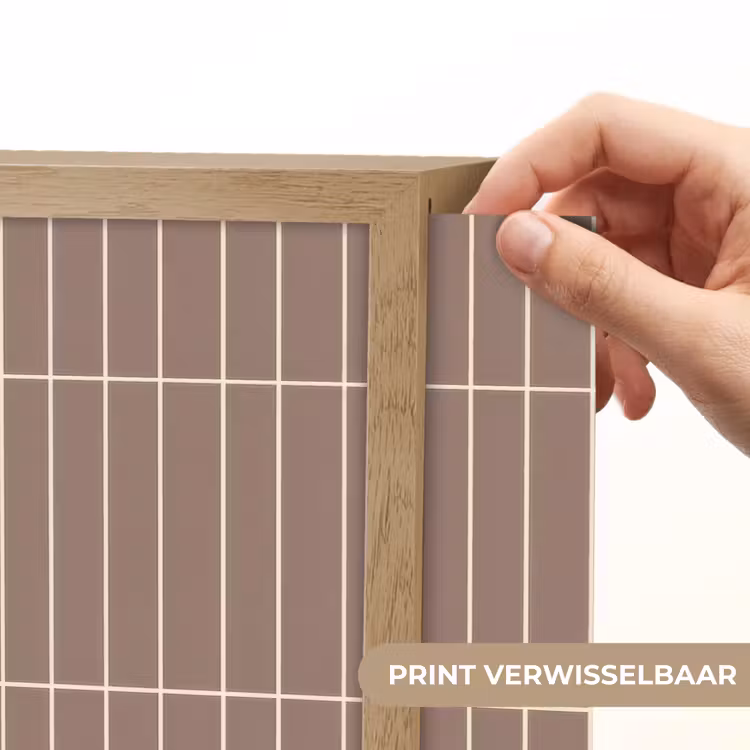 Verticaal - Wandtegel - Terracotta Light Box met batterij (Wandlamp) middel 907 -USP_websiteprintNL