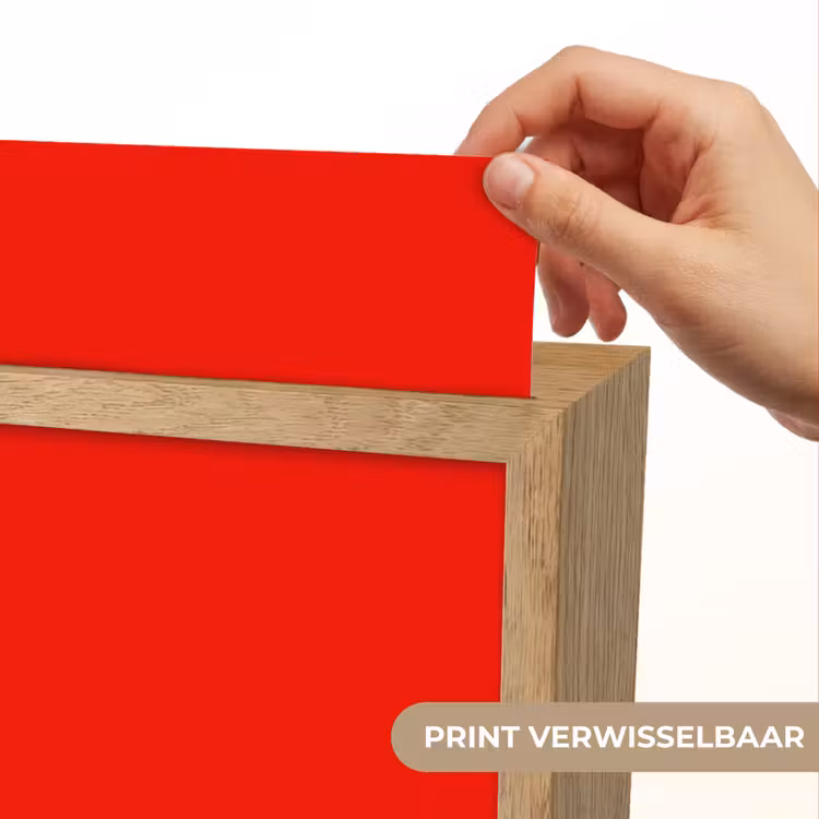 Vibrant - Vermilion - Rood Light Box met kabel (Wandlamp) klein 929 -USP_websiteprintNL