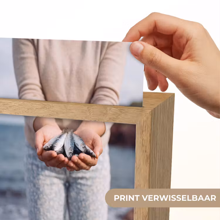 Lightbox - Wandlamp - Vis - Handen - Natuur - Vis - Handen - Natuur Light Box met kabel (Wandlamp) klein