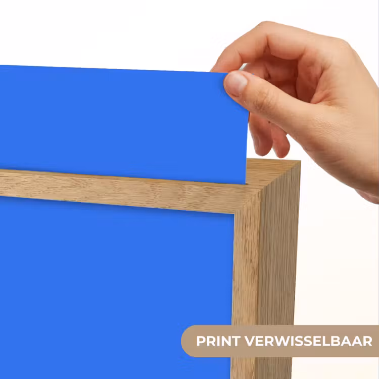 Vivid - Cobalt - Blauw Light Box met kabel (Wandlamp) klein 929 -USP_websiteprintNL