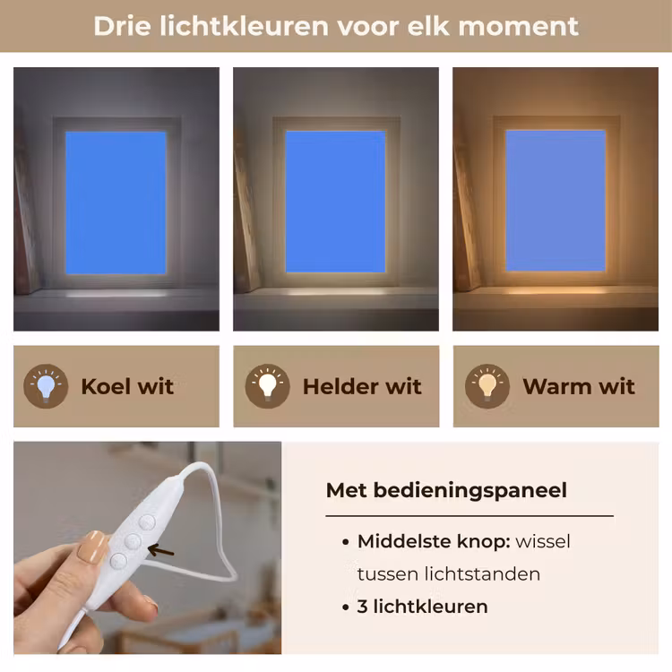 Vivid - Cobalt - Blauw Light Box met kabel (Wandlamp) klein 929 -USP_lichtkleurNL
