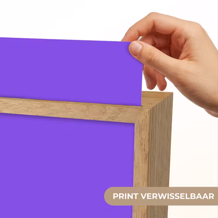 Vivid - Violet - Paars Light Box met kabel (Wandlamp) klein 929 -USP_websiteprintNL