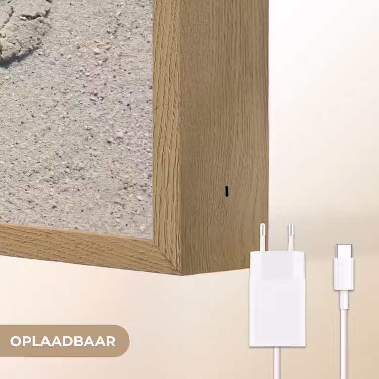 Voeten - Zand - Zee Light Box met batterij (Wandlamp) middel -USP_websiteoplaadbaarNL
