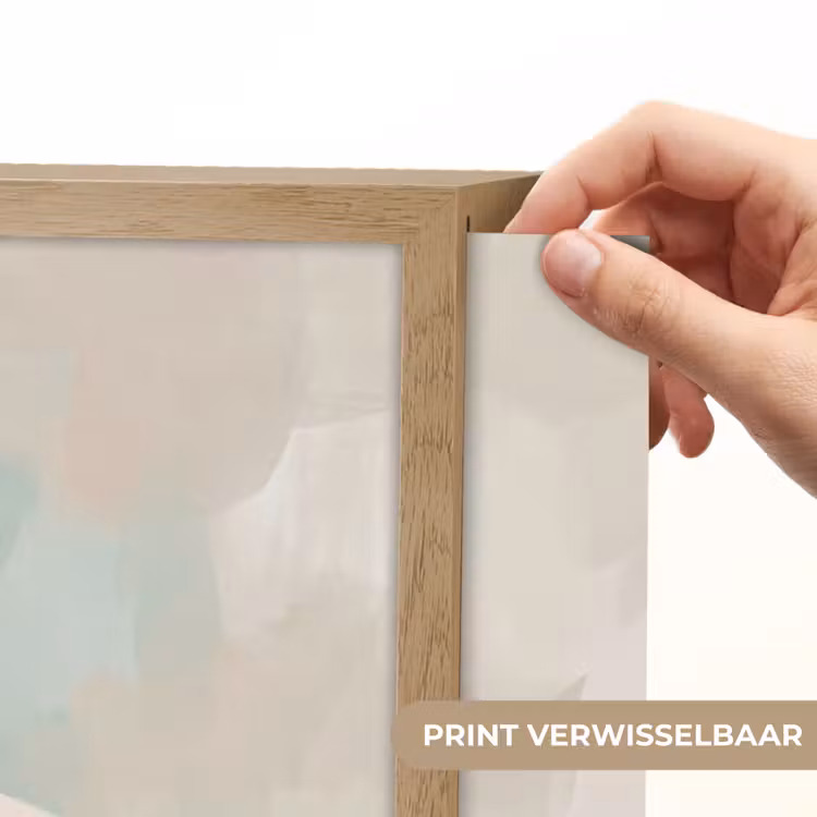 Vrouw - Kimono - Pastel Light Box met batterij (Wandlamp) middel -USP_websiteprintNL