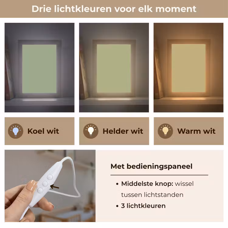 Whispering - Sage - Groen Light Box met kabel (Wandlamp) klein 929 -USP_lichtkleurNL
