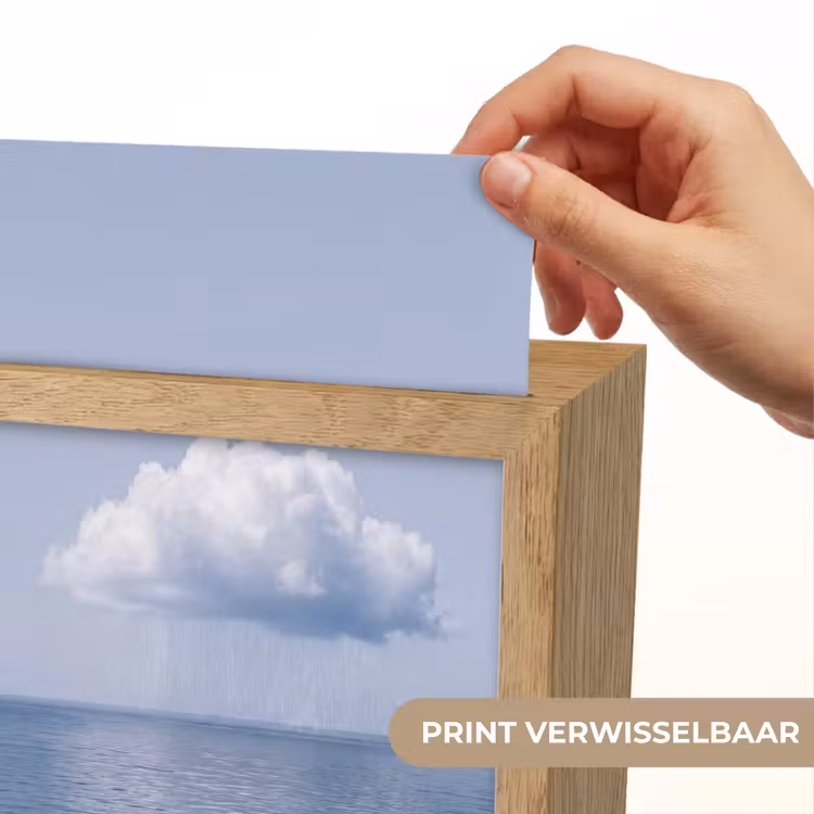 Lightbox - Wandlamp - Wolk - Regen - Natuur - Wolk - Regen - Natuur Light Box met kabel (Wandlamp) klein