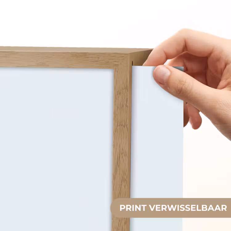 You are art - Kleurrijk - Grafisch Light Box met batterij (Wandlamp) middel -USP_websiteprintNL