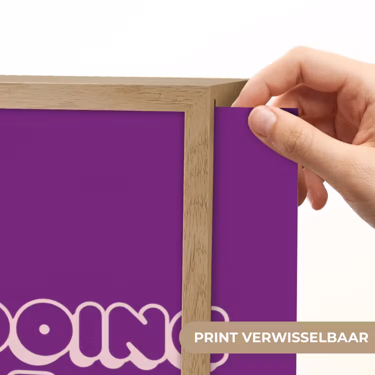 You're doing great - Paars - Bubble letters Light Box met batterij (Wandlamp) middel -USP_websiteprintNL