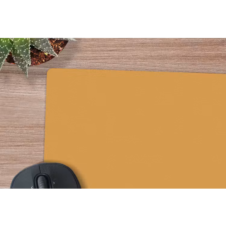 Autumn - Mustard - Geel muismat rubber klein 262 -closeup