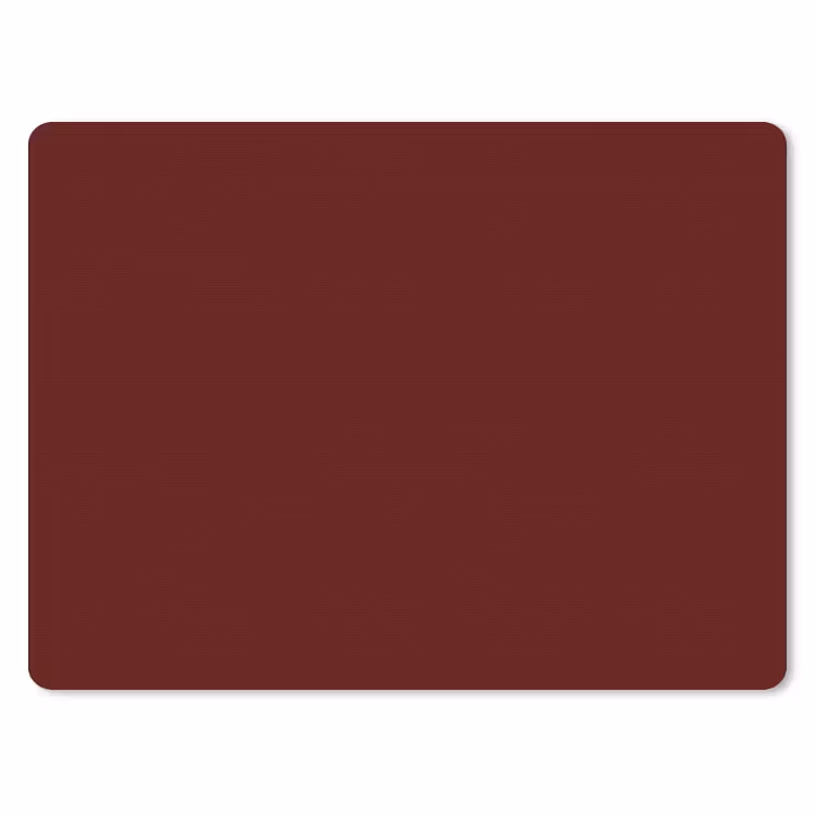 Burnt - Mahogany - Rood muismat rubber klein 262 -3d
