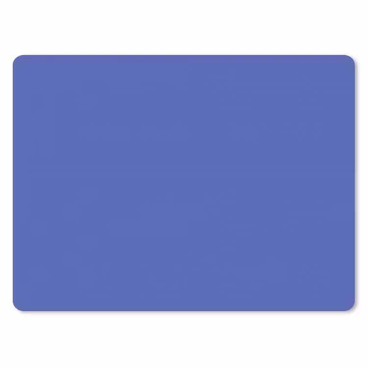 Chinese - Blue - Blauw muismat rubber klein 262 -3d