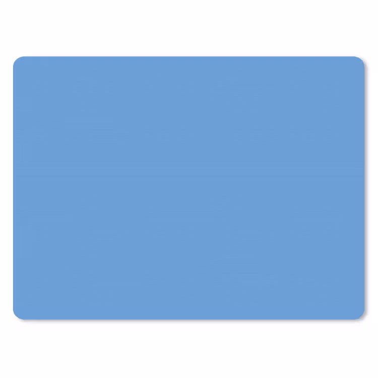 Cornflower - Blue - Blauw muismat rubber klein 262 -3d