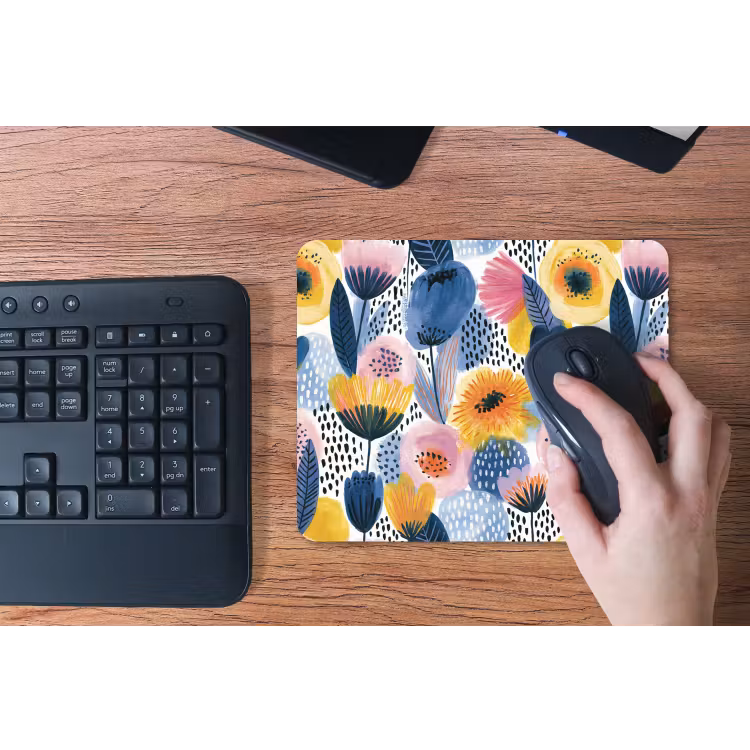 Creatief - Patroon - Kleurrijk muismat rubber klein 262 -toetsenbord