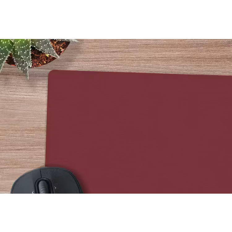 Dark - Garnet - Rood muismat rubber klein 262 -closeup
