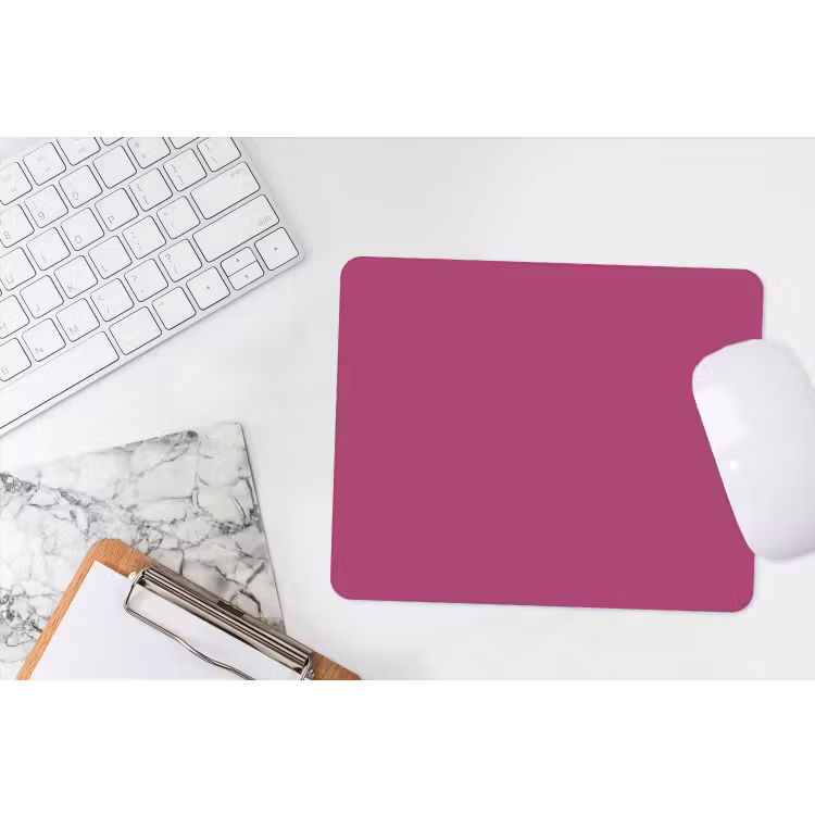 Deep - Magenta - Paars muismat rubber klein 262 -witbureau