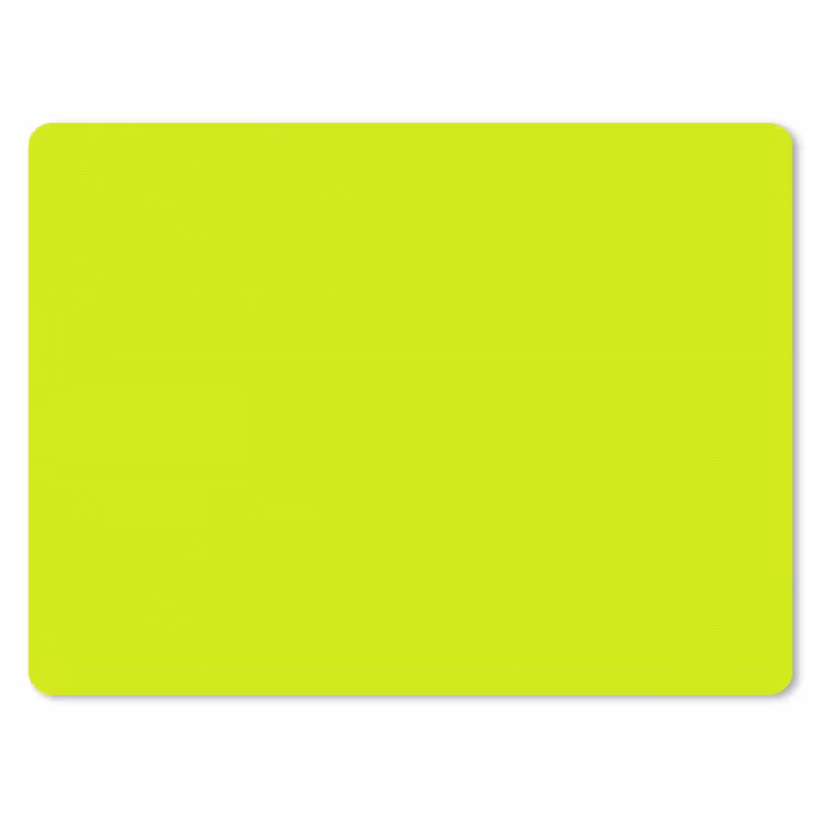 Electric - Lemon - Geel muismat rubber klein 262 -3d