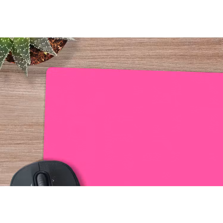 Electric - Magenta - Roze muismat rubber klein 262 -closeup