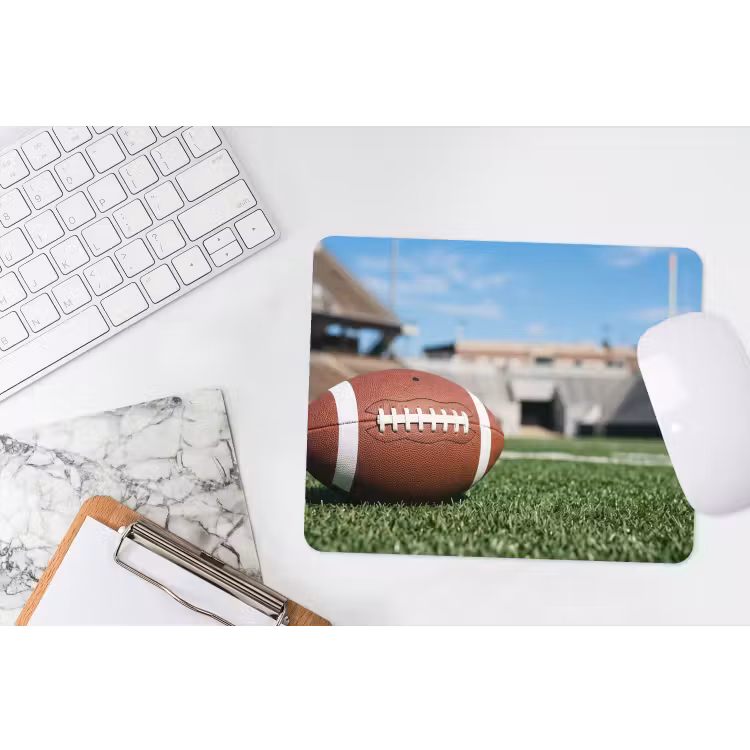 Football - Veld - Stadion - Sport muismat rubber klein -witbureau